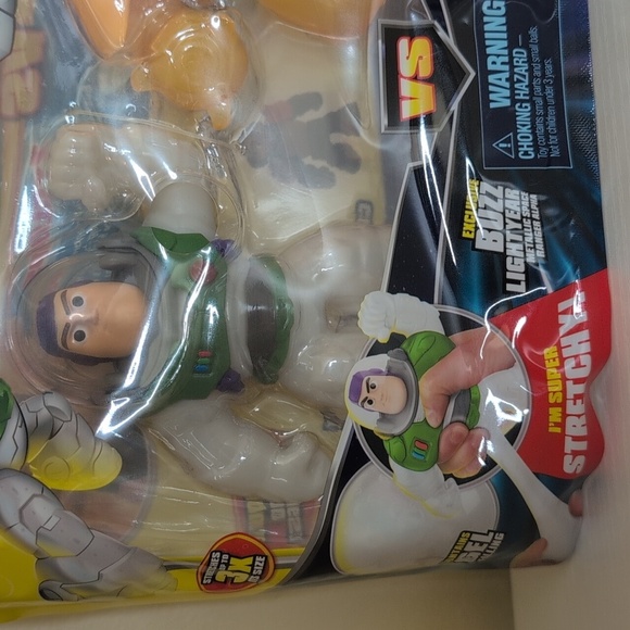 Disney Light-year Heroes Of Goo Jit Zu Buzz Light-year VS Zyclops, NEW - Picture 4 of 7